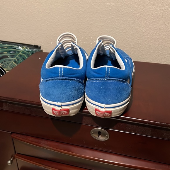 Blue Vans Men’s 9.5 - Picture 3 of 6